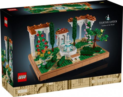 LEGO Icons 10359 Kert szökőkutakkal