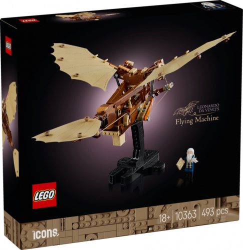 LEGO Icons 10363 Leonardo da Vinci repülő szerkezete