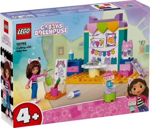 LEGO Gabbys Dollhouse 10795 Gabi babaháza Barkácsolás Pici Dobozzal