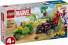 LEGO Marvel 11198 Spin és Electro: Üldözés a dinójárművel