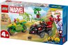 LEGO Marvel 11198 Spin és Electro: Üldözés a dinójárművel