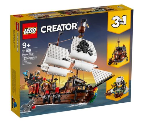 LEGO Creator 3-in-1 31109 Kalózhajó