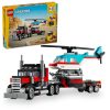 LEGO Creator 3-in-1 31146 Platós teherautó és helikopter
