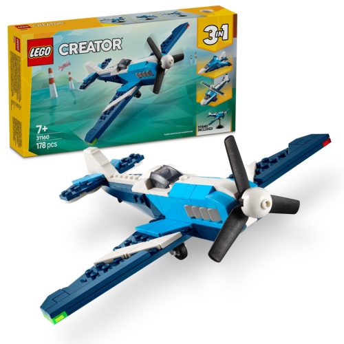 LEGO Creator 3-in-1 31160 Repülőgép: Versenyrepülőgép