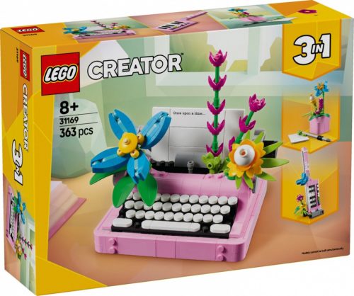LEGO Creator 3-in-1 31169 Írógép virágokkal