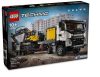 LEGO Technic 42175 Volvo FMX teherautó és EC230 elektromos markoló