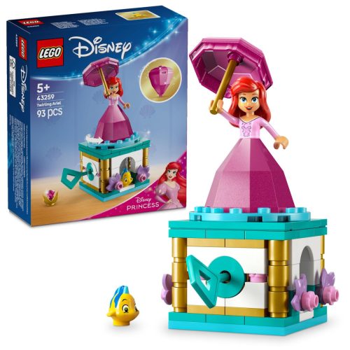 LEGO Disney Princess 43259 Pörgő-forgó Ariel