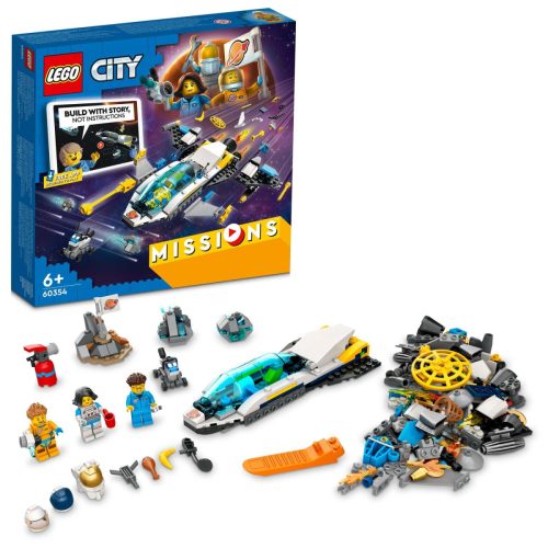 LEGO City 60354 Marskutató űrjármű küldetés