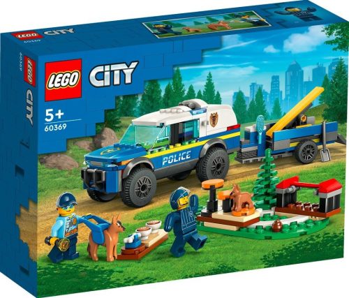 LEGO City 60369 Rendőrkutya-kiképzés