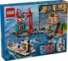 LEGO City 60422 Tengerparti kikötő teherszállító hajóval
