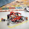 LEGO City 60443 F1-es boxutca és személyzet, Ferrari autóval