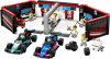 LEGO City 60444 F1-es garázs, Mercedes-AMG és Alpine autók
