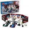 LEGO City 60444 F1-es garázs, Mercedes-AMG és Alpine autók