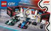 LEGO City 60444 F1-es garázs, Mercedes-AMG és Alpine autók