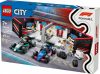 LEGO City 60444 F1-es garázs, Mercedes-AMG és Alpine autók