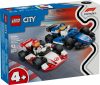 LEGO City 60464 F1-es Williams Racing és Haas F1 versenyautók