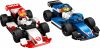 LEGO City 60464 F1-es Williams Racing és Haas F1 versenyautók
