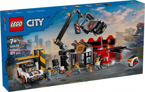 LEGO City 60472 Roncstelep autókkal