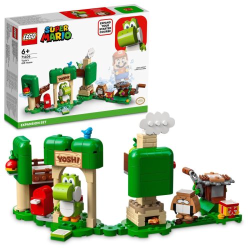 LEGO Super Mario 71406 Yoshi ajándékháza kiegészítő szett