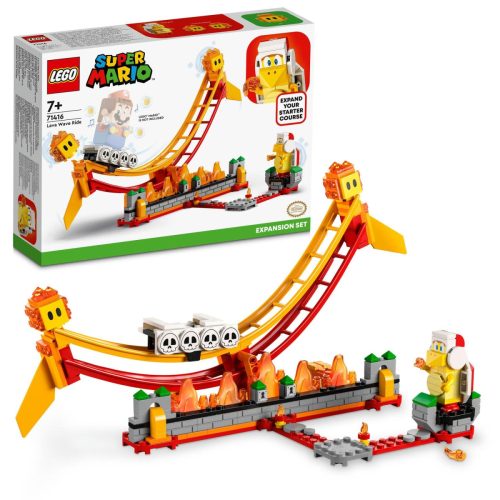 LEGO Super Mario 71416 Lávahullám-lovaglás kiegészítő szett