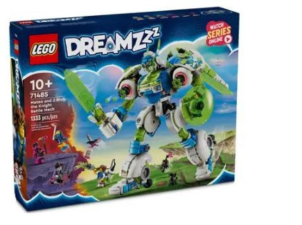 LEGO DREAMZzz 71485 Mateo és Z-Blob a harcirobot lovag