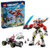 LEGO DREAMZzz 71497 Cooper tigrisrobotja és Zero hot rod autója