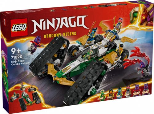 LEGO Ninjago 71820 A nindzsacsapat kombinálható járműve