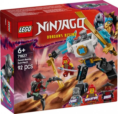 LEGO Ninjago 71827 Zane harci robotöltözéke