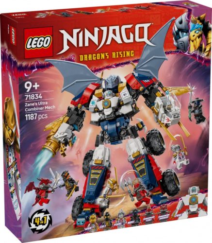 LEGO Ninjago 71834 Zane kombinálható ultra robotja