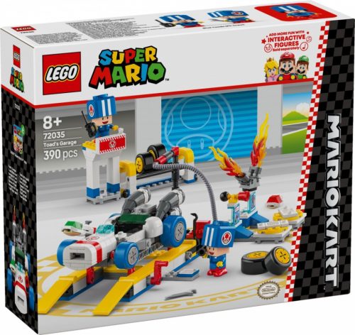 LEGO Super Mario 72035 Mario Kart – Toad garázsa