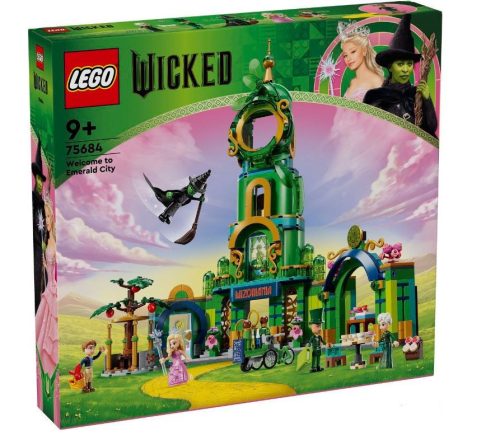 LEGO Wicked 75684 Köszöntünk Emerald Cityben!