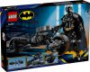 LEGO DC 76273 Batman építőfigura és a batmotor