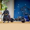 LEGO DC 76273 Batman építőfigura és a batmotor