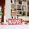 LEGO Marvel 76313 MARVEL logó és minifigurák