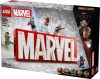 LEGO Marvel 76313 MARVEL logó és minifigurák