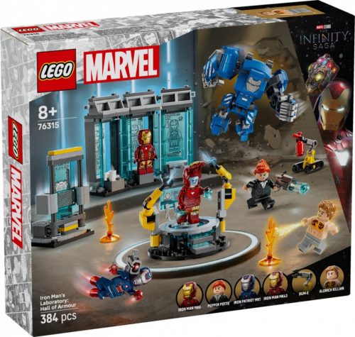 LEGO Marvel 76315 A Vasember laboratóriuma: páncélcsarnok