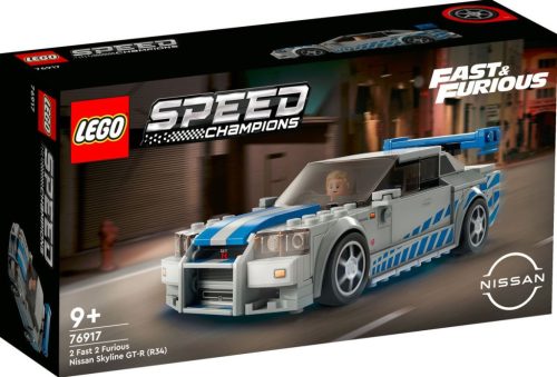 LEGO Speed Champions 76917 2 Fast 2 Furious Nissan Skyline GT-R (R34)