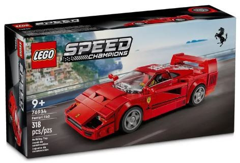 LEGO Speed Champions 76934 Ferrari F40 sportautó