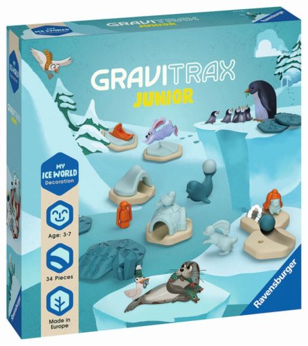 Ravensburger GraviTrax Junior Ice World golyópálya építőkészlet