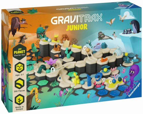 Ravensburger GraviTrax Junior Planet kezdőkészlet golyópálya építőkészlet