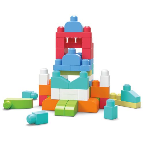 MEGA Bloks BIG nagy építőkocka készlet lányos 60db-os készlet (Fisher-Price)