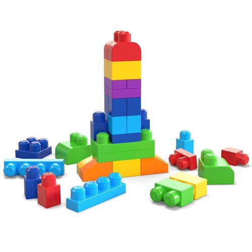 MEGA Bloks BIG nagy építőkocka készlet 60db-os készlet (Fisher-Price)