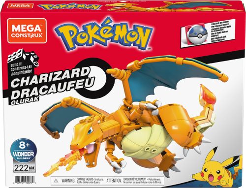 MEGA Construx Pokemon kompatibilis építőjáték Charizard