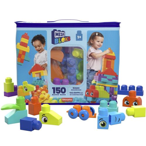 MEGA Bloks BIG nagy építőkocka készlet 150db-os nagy készlet (Fisher-Price)
