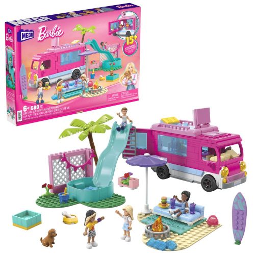 MEGA Construx Barbie kompatibilis építőjáték  álom lakóautó