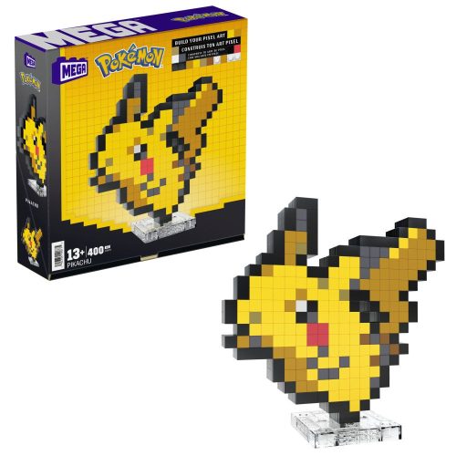 MEGA Pokemon kompatibilis építőjáték Pixel Art Pikachu