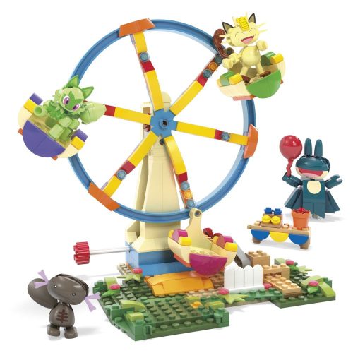 MEGA Construx Pokemon kompatibilis építőjáték mozgatható óriáskerék