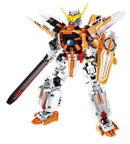 iM.Master kompatibilis építőjáték Robot Warrior mechanikus NO.6821 833 db