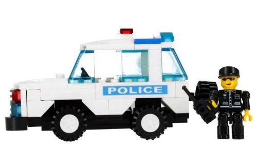 Alleblox kompatibilis építőjáték Police Force Rendőrautó 107 db