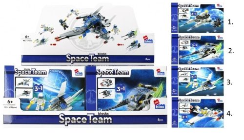 Alleblox kompatibilis építőjáték Space Team Űrhajó 97-103 db (többféle) 1 db